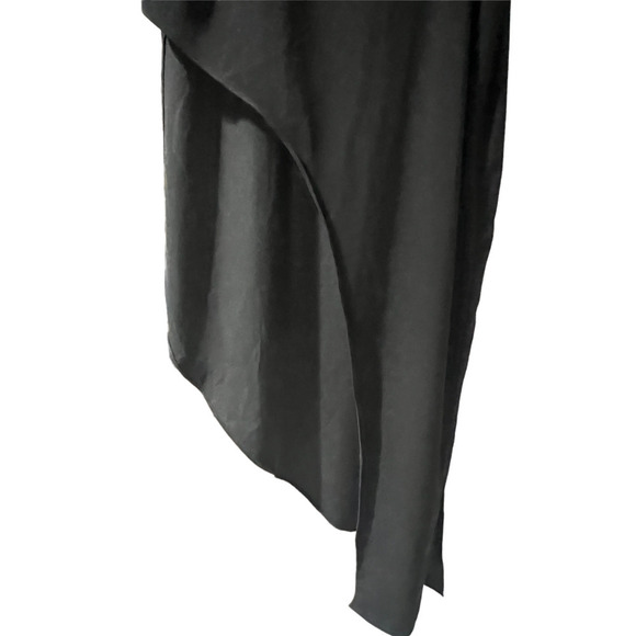 ZARA - Women asymmetric Black Dress -  Size M - Picture 2 of 5